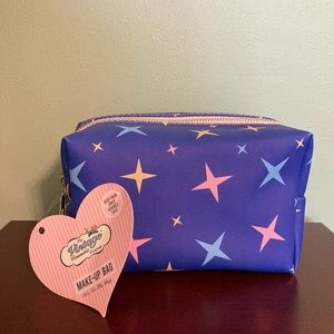 ☘️NWT! Make-up Bag Navy w/Stars The Vintage Cosmetic Company
